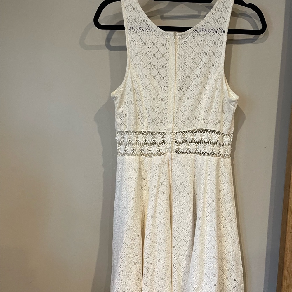 Free People White Mini Dress - Picture 3 of 3